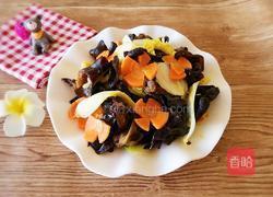 醋熘白菜木耳的做法图解8