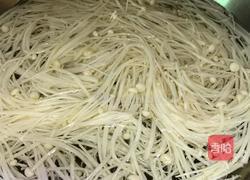 凉拌金针菇的做法图解4