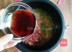 广味腊肠焖饭的做法图解4