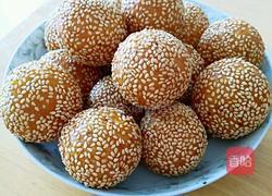南瓜空心芝麻球的做法图解18