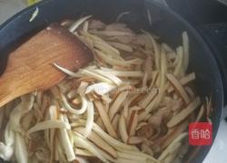 茭白豆干肉丝的做法图解5