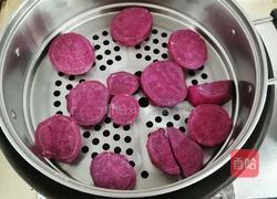 紫薯奶酪球的做法图解1