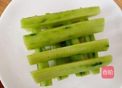 皮蛋拌黄瓜的做法图解5