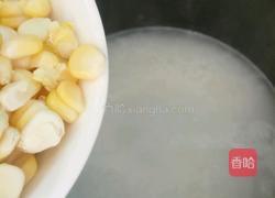 玉米蛋花粥的做法图解4