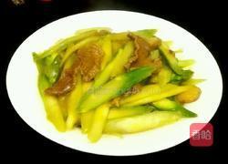 芦笋炒肉的做法图解7