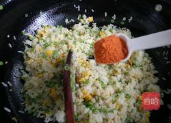 豇豆蛋炒饭的做法图解6