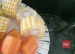 玉米胡萝卜排骨汤的做法图解6