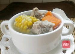 玉米胡萝卜排骨汤的做法图解8