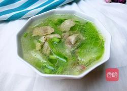 瘦肉丝瓜汤的做法图解7