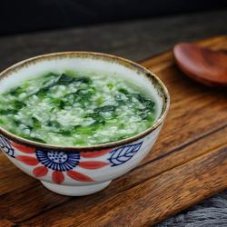 菠菜粥的做法[图]