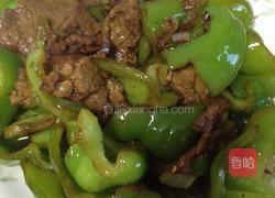 青椒炒肉的做法图解5
