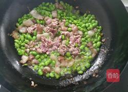 嫩黄豆炒肉的做法图解8