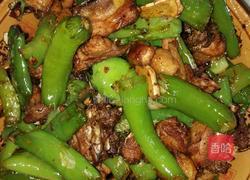 青椒煸鸡的做法图解8