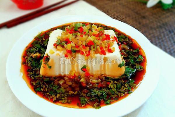 榨菜拌豆腐