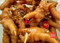 蒜香酸辣鸡脚的做法图解5