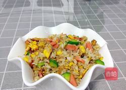香喷喷的蛋炒饭的做法图解8