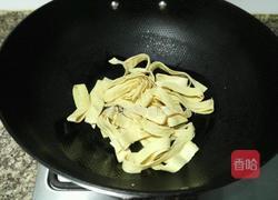 豆皮青菜肉丝汤的做法图解4