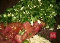 青椒烩豆米小白菜的做法图解2