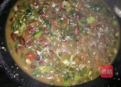 青椒烩豆米小白菜的做法图解8