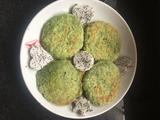 青菜泥饼