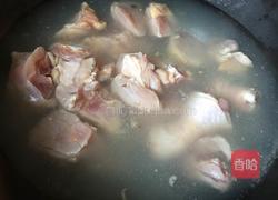 鸡腿炖豆角的做法图解2