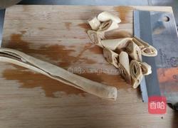 豆筋棍烧红烧肉的做法图解4