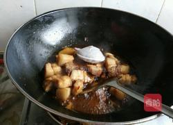 豆筋棍烧红烧肉的做法图解7