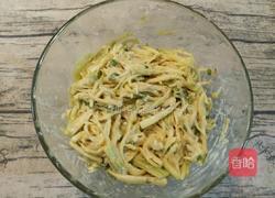 土豆丝茄子饼的做法图解3