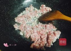 雪菜毛豆炒肉沫的做法图解7