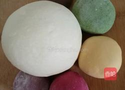 红豆馅小寿桃（花馍）的做法图解1