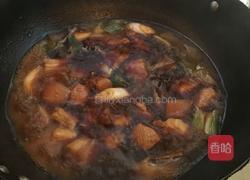 鹌鹑蛋红烧肉的做法图解12