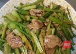 芹菜炒肉的做法图解6