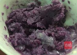 火龙果紫薯西米卷的做法图解5