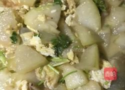 冬瓜炒鸡蛋的做法图解4