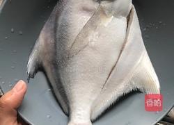 红烧鲳鱼虾仁的做法图解1