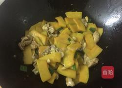 南瓜炒肉片的做法图解4