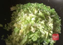 卷心菜炒饭的做法图解4