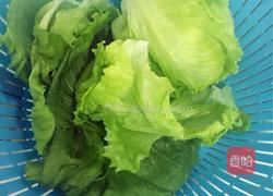 蚝油西生菜的做法图解1