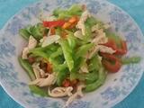 鸡丝苦瓜