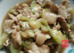丝瓜炒肉的做法图解6