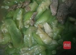 丝瓜炒肉的做法图解8
