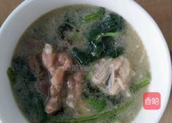 羊肉金针菇菠菜汤的做法图解6