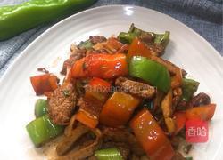 肉片炒香干的做法图解9