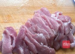 肉片炒香干的做法图解2