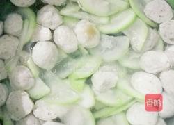 肉丸蒲瓜汤的做法图解4