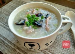 皮蛋瘦肉粥的做法图解13
