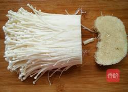 虾球烩金针菇的做法图解4