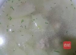 肉丸冬瓜汤的做法图解3