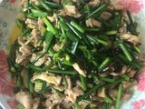 韭黄炒瘦肉