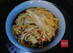 清蒸金针菇的做法图解4